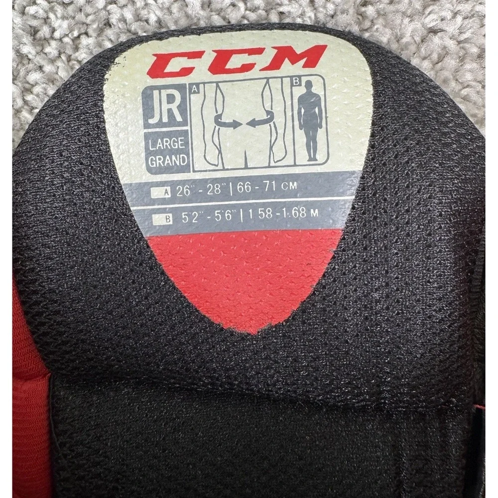 CCM Top Prospect Junior Ice Hockey Protective Pad Padded Pant Black - Read‎
